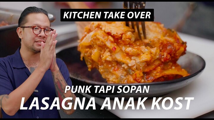 LASAGNA ANAK KOST - YANG BUAT ANAK PUNK TAPI SOPAN ( MASTERCHEF INDONESIA )