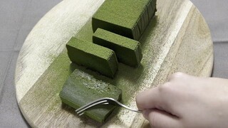 Rich matcha terrine chocolate by Matcha Fam