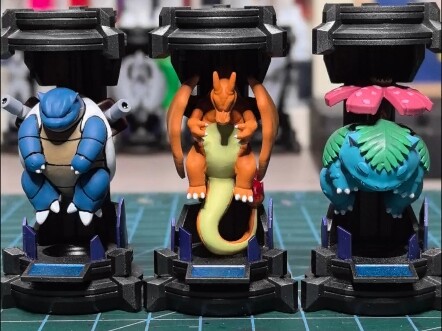 Miniature Pokémon Hibernation Series Charizard and Venusaur are coming! The first generation of the 