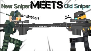 If Sniper Meets The Reworked Sniper - Tower Defense Simulator