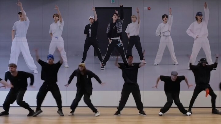 【Stray Kids】CASE 143 Choreographer EZtwins Demo Practice Room Version Comparison