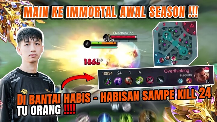 KETIKA LEGEND DI BAWA MAIN KE GLORYAN AWAL SEASON, COMEBACK WALAUPUN MUSUHNYA KILL SAMPE 20