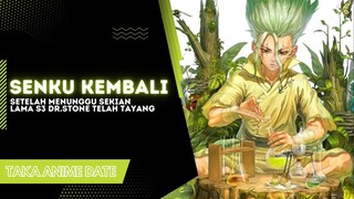 Dr Stone season 3 akhirnya tayang legal di Bstationš„