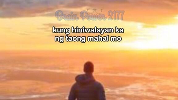 mag fucus ka sa positive side.