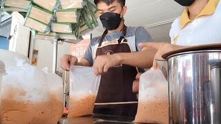 แดงโซดามะนาว30 โอวัลติน25 โบราณ25 คุณภาพล้นถุง ((กาแฟรถเข็น))