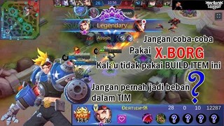 Pro Player Pakai ini BUILD ITEM X.BORG Tersakit Part 2