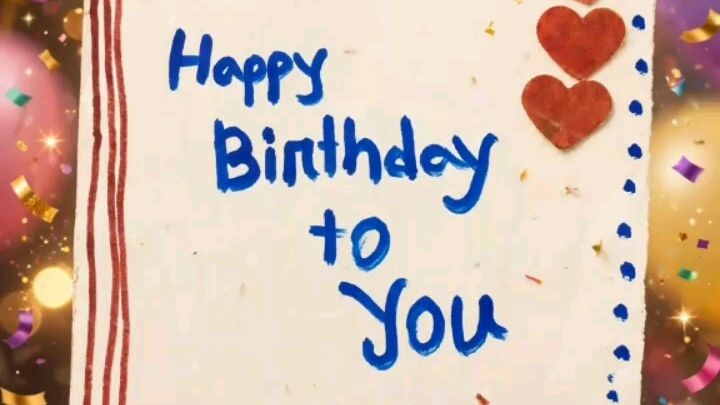 DIY Birthday Card with Dried Leaves - Zero Cost Gift Idea