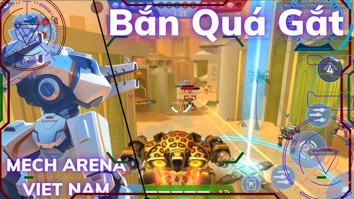 ( Mech Arena: Viet Nam ) - Game Robot Bắn Súng Online 5vs5 Đồ Họa Đỉnh Cao - 2 like Bắn Cực Gắt ✔