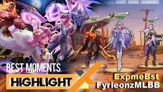 KETIKA 3 ORANG INI DISURUH MEMAKAI HERO POWERNYA! || HIGHLIGHT WITH @ExpmeBst @FyrleonzMLBB