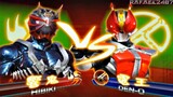 Kamen Rider Climax Heroes PS2 (Hibiki Kurenai) vs (Den-O Gun Form) HD