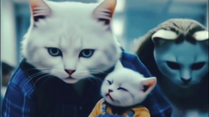 cute cat reciting sad story 😭😭