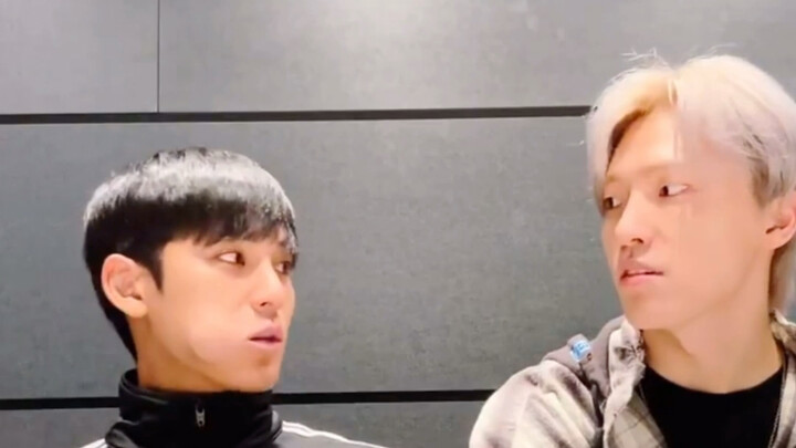 [ซับไทย] มินกยู & ดิโน่: คุณเห็นรึยัง พี่จองฮัน กินบะหมี่ผัดทะเลตอนดึกอยู่นะ