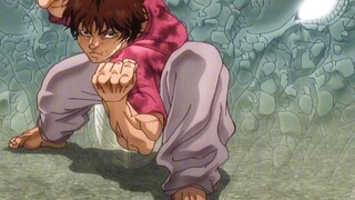 Baki used his ghost brain to imitate the Tyrannosaurus Rex, and Yujiro was shocked!