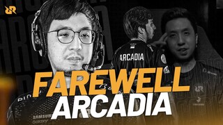 THANK YOU & GOOD LUCK RRQ ARCADIA !