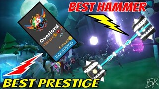 GETTING STRONGEST HAMMER AND PRESTIGE AND SPENDING ROBUX ON GAMEPASS IN * HAMMER SIMULATOR *