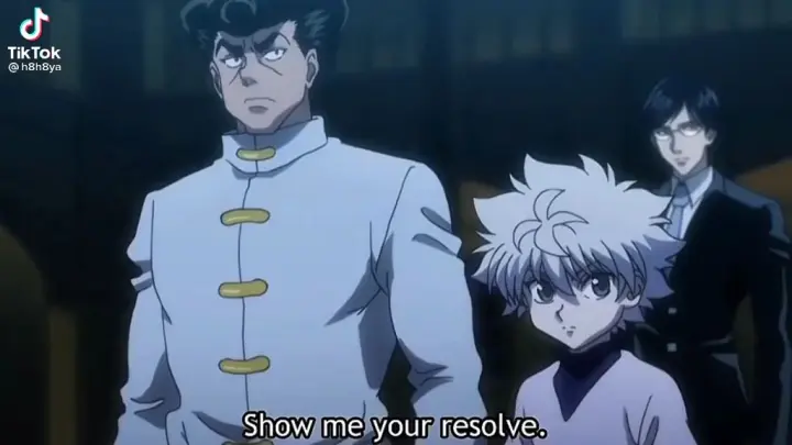 Oof You almost got killed 🙃 (hxh)