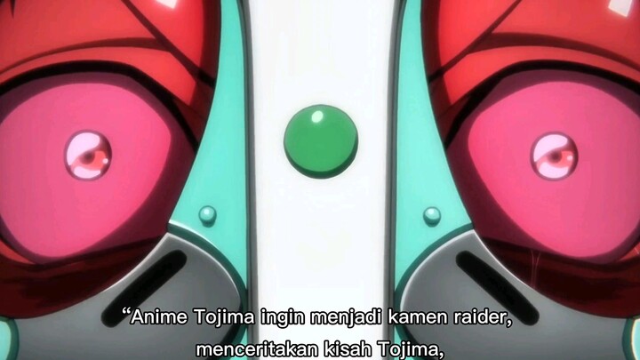 Tojima ingin jadi kamen raiders🤣 anime kocak