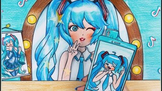 Hatsune Miku 💙 | Make Up animation