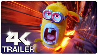 MINIONS 2 THE RISE OF GRU : 6 Minute Trailers (4K ULTRA HD) NEW 2022