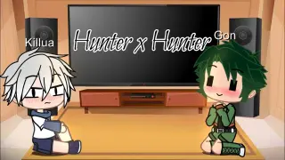 Hunter x Hunter reacts to Tiktoks || Killua and Gon || Gacha Club