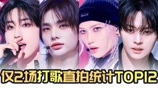 仅2场打歌 Dance line+ACE 4人上榜,第一播放量破45万断层,迷路《Chk Chk Boom》直拍排名统计TOP12