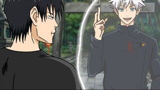 【باروديا لـ Jujutsu Kaisen】 غوتو يصبح بمستوى 99 في المدرسة المهنية 【Jujutsu Kaisen】