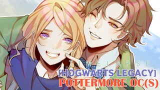 【Hogwarts Legacy】Drawing my pottermore OCs!! 【Timelapse】