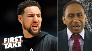 FIRST TAKE | "Klay's not the best version of himself" - Stephen A. warin on Warriors vs Celtics Gm3