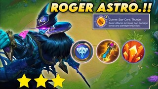 ROGER ASTRO.!! ELEMENTALIST GOT DESTROYED.!! MAGIC CHESS MOBILE LEGENDS