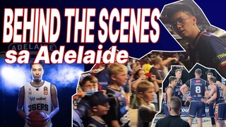 Kai Sotto Behind the Scenes sa First Home Game ng Adelaide 36ers