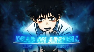 DEAD ON ARRIVAL 💙 | Yuta Okkotsu - Edit [AMV] 4k!