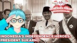 Indonesia's Independence Heroes: President Sukarno #VCreator #Vstreamer17an