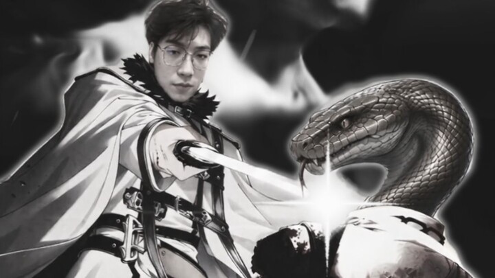 “When the Dragon God is enraged, heaven and earth tremble—bring forth the Horse-Head Sword to sever 