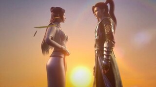 Episode 60 of Battle Through the Heavens: Xiao Yan and Yun Yun bid farewell to each other affectiona