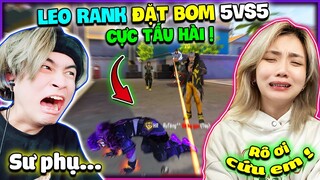 Ruby Và Sư Phụ Siro Thử Thách 24h Leo Rank Đặt Boom 5vs5 CỰC TẤU HÀI ?