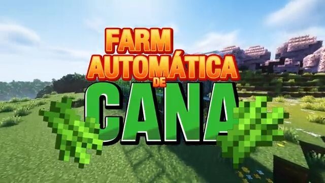 ✔️FARM DE CANA SUPER FÁCIL ! [1.21+] JAVA & BEDROCK]