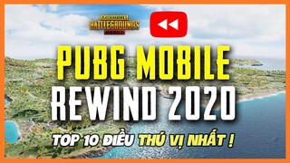 TOP 10 ĐIỀU THÚ VỊ NHẤT PUBG MOBILE 2020 | PUBG MOBILE REWIND 2020