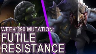 We just bulldozed through the map | Starcraft II: Futile Resistance