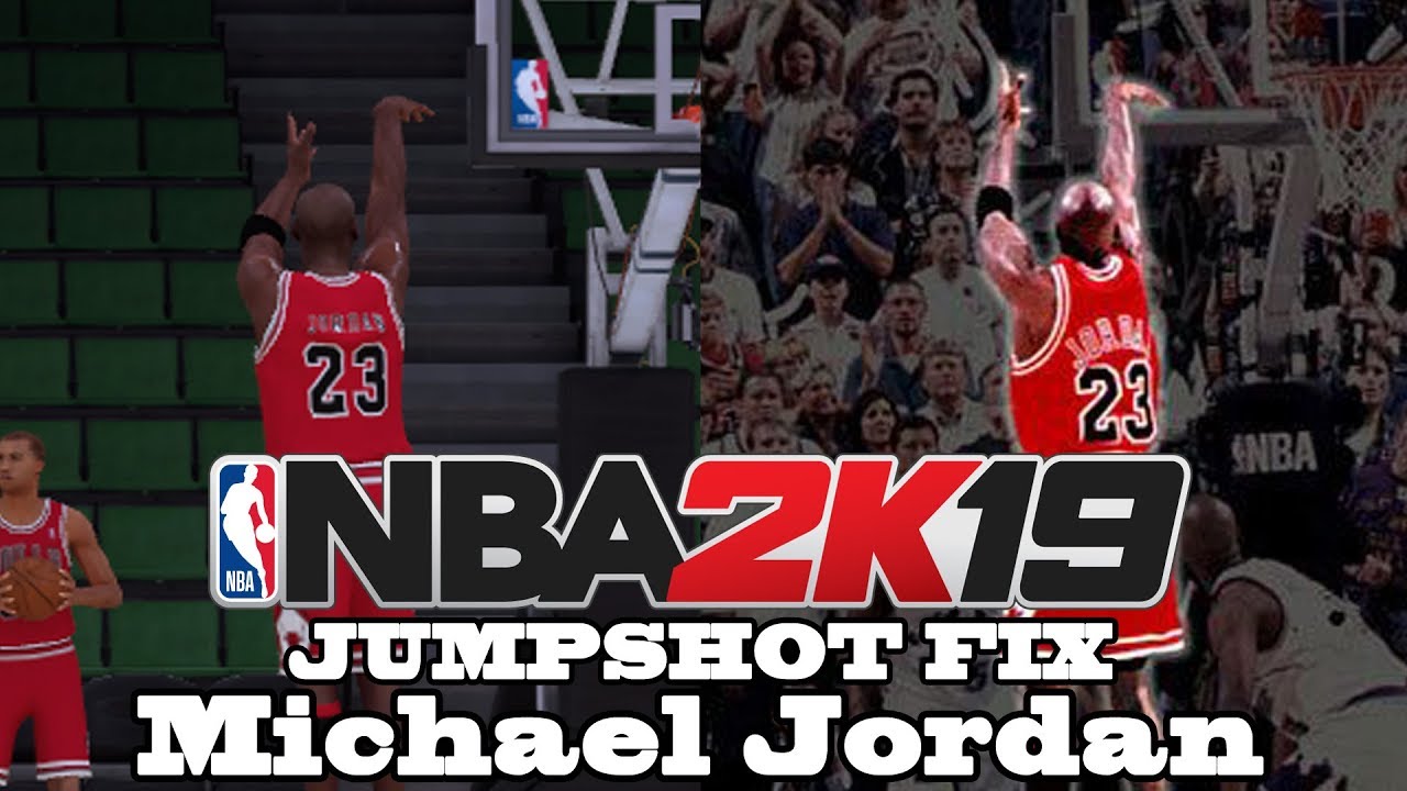 Michael Jordan Jumpshot Fix NBA2K22 