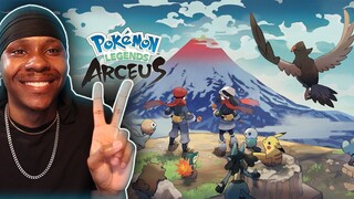 Pokemon Legends: Arceus New Gameplay Trailer - REACTION!