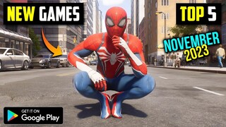 Top 5 NEW Games of November 2023 (Android & iOS)