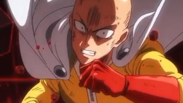 one punch man Saitama marah