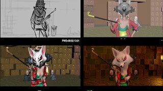 #白蛇：缘起[电影]#  幕后原来这么刺激！！！