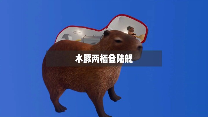 The Funny Capybara Amphibious Landing Ship