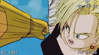 [MAD][AMV]Fighting scenes of Android 18 in <Dragon Ball>