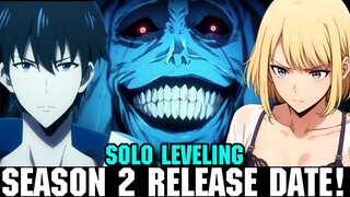 SOLO LEVELING SEASON 2 RELEASE DATE - [Prediction] - Solo Leveling Episode 13 Release Date!