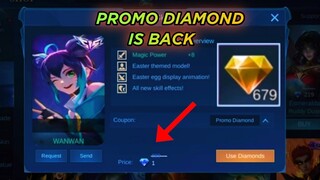 Promo Diamonds 2022 || 1 diamond skin is back || 515 Event Mobile Legends || MLBB