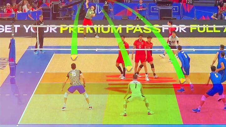 When the super attack meets the defense of the Japanese men's volleyball team, who will win?