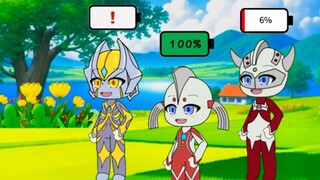 只有小奥母的手机电量是满的