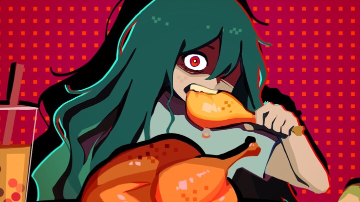 【Original Animation】I want to be thinner! I want to be thinner! I want to be thinner! I want to be t